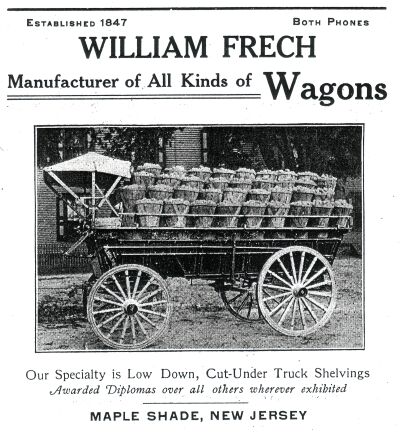 William Frech Wagon ad